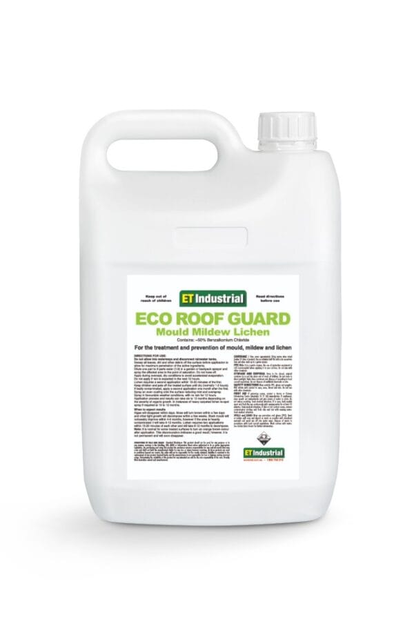 Eco Roof Guard – Biocide for Mould & Mildew Removal
